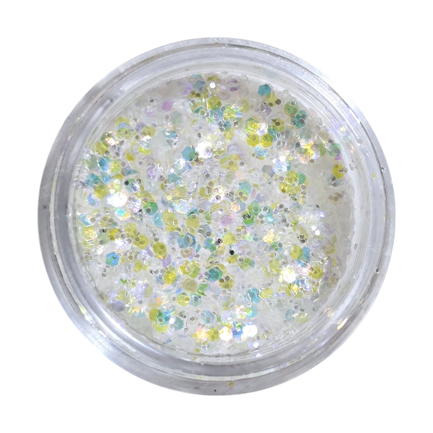 Decor Unghii Glitter LuxWht