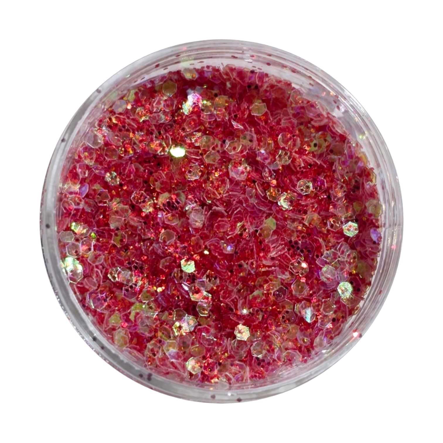 Image of Decor Unghii Glitter LuxRed