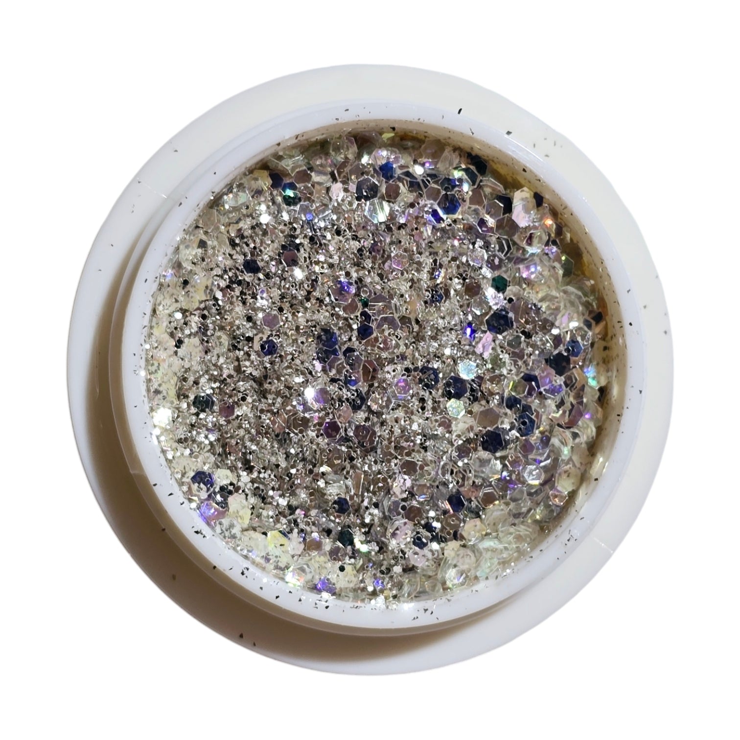 Decor Unghii Glitter Silver VOXY