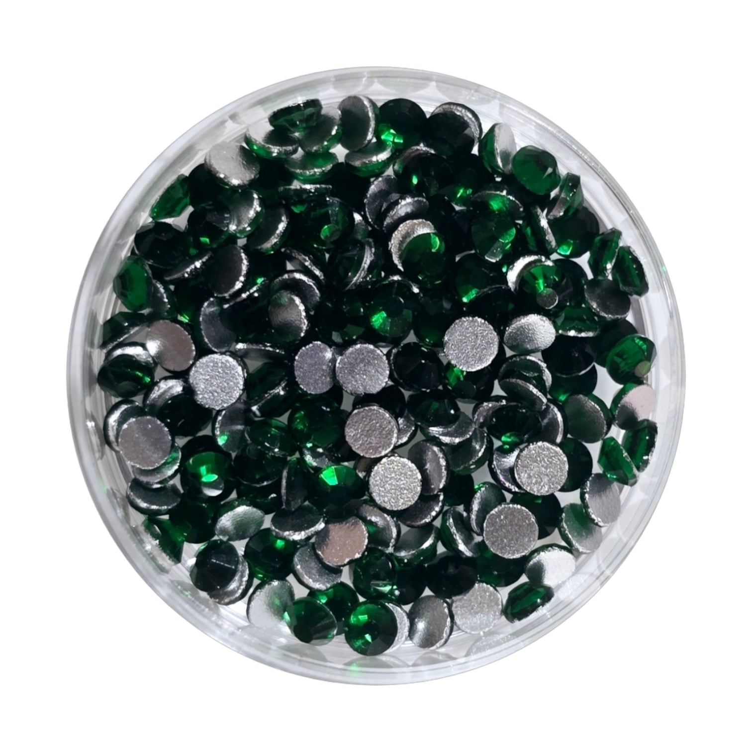 Decor Unghii Strasurii Verde Brad AAV 2mm
