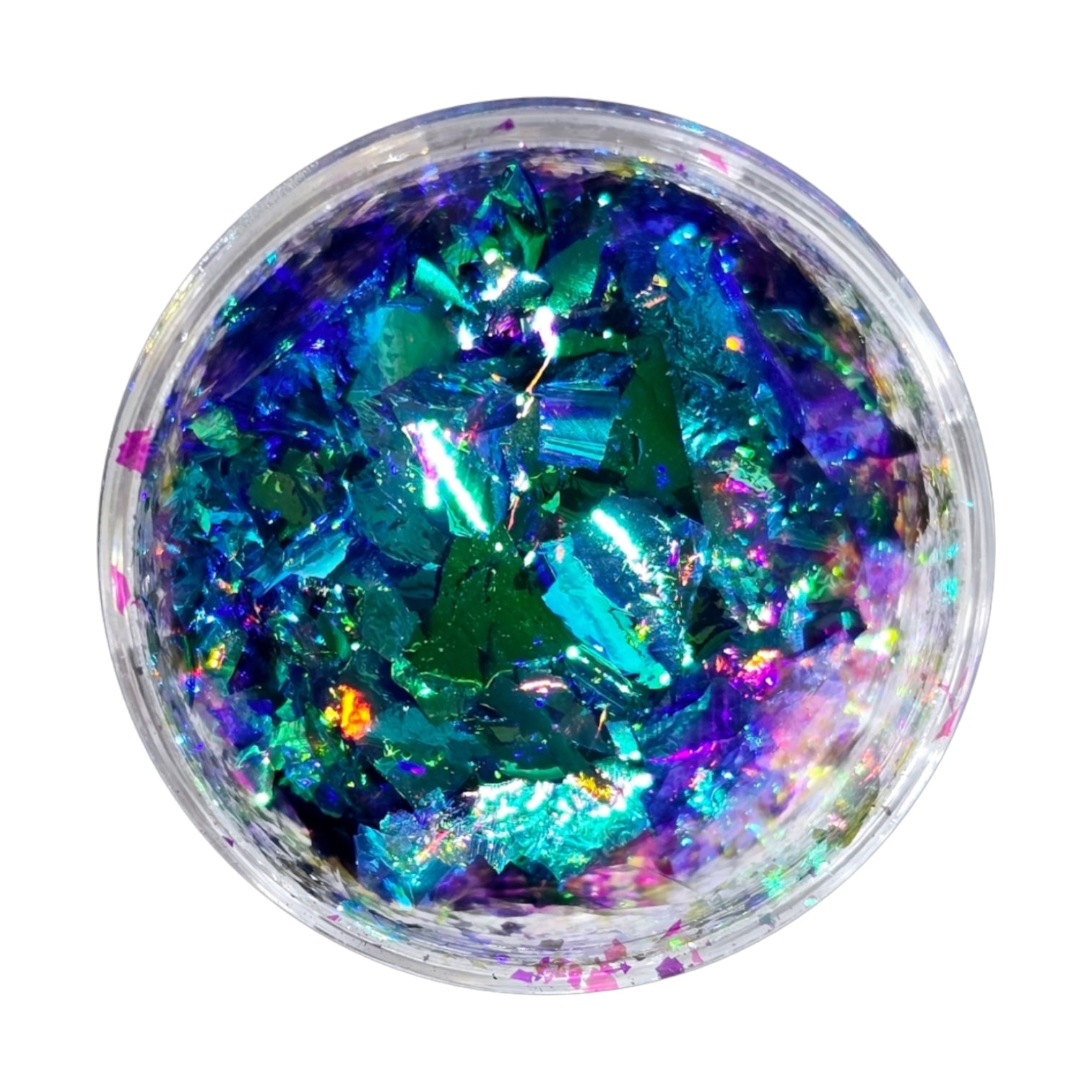 Image of Pigment decor pentru unghii Flakes RAJU08