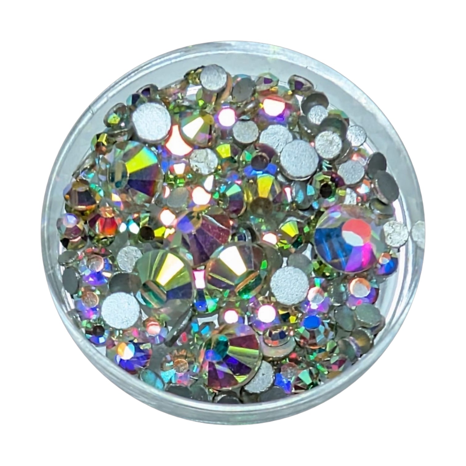 Strasuri Decor Unghii Lux AB Silver RADY
