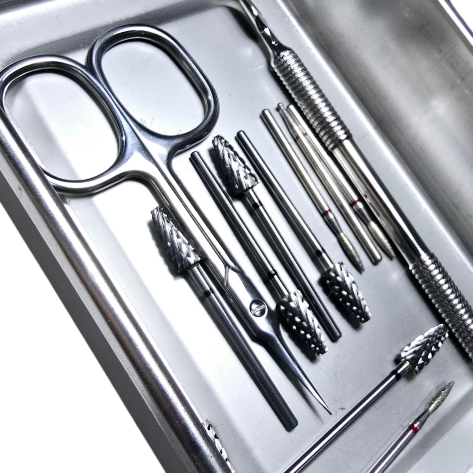 Image of Cutie Sterilizare/Pastrare Instrumente Capete De freza/Bituri Inox CR