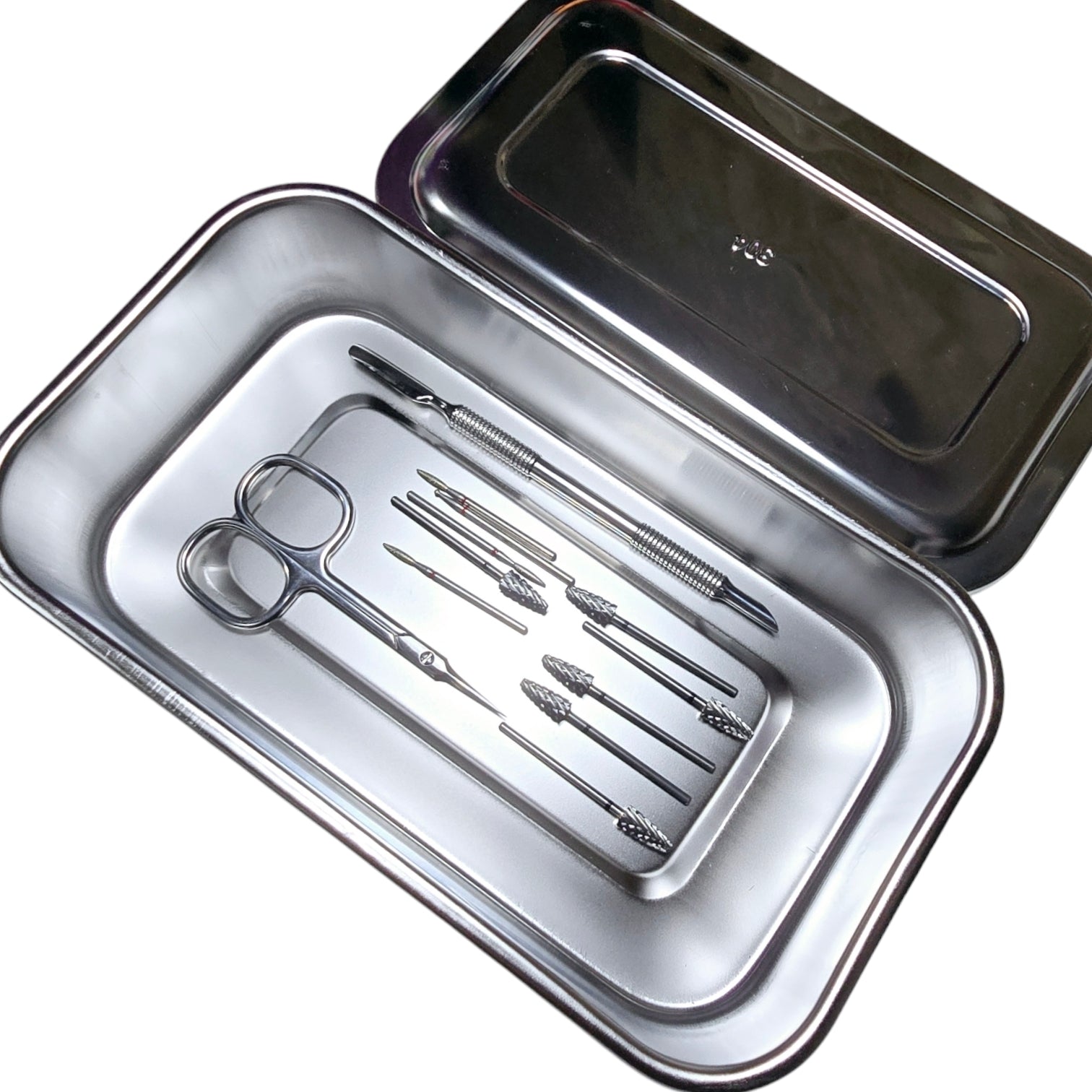 Image of Cutie Sterilizare/Pastrare Instrumente Capete De freza/Bituri Inox DR