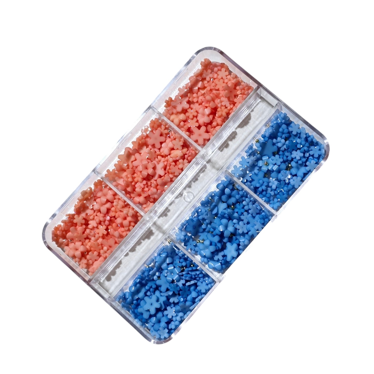Image of Decor Pentru Unghii Flori+Caviar CoraiBlue