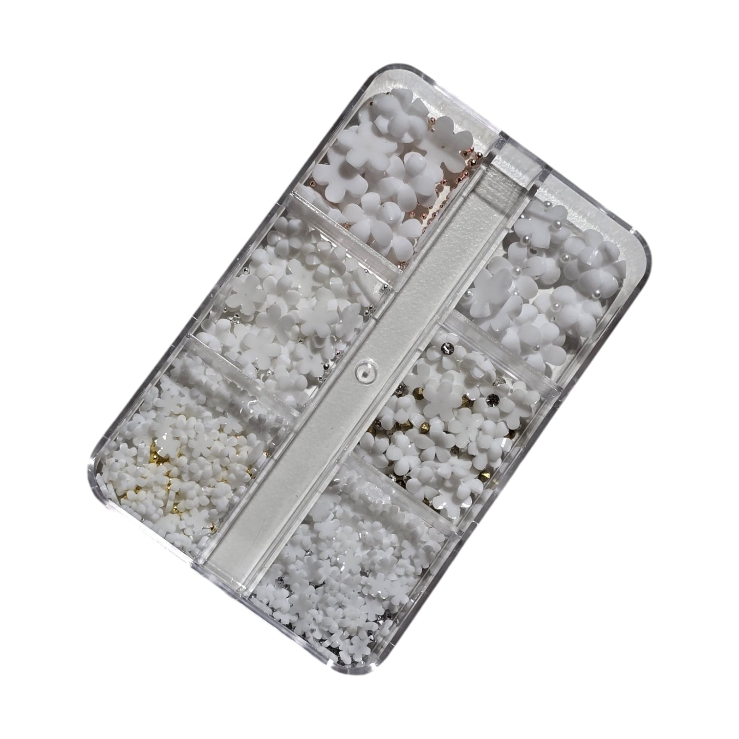 Image of Decor Pentru Unghii Flori+Caviar White12