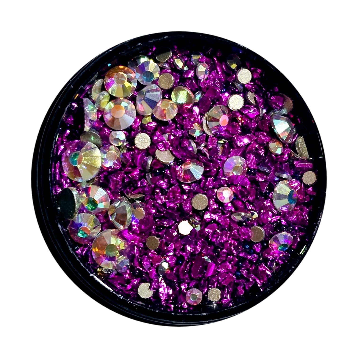 Image of Decor Unghii Piatra Minerala+Strasuri DALK