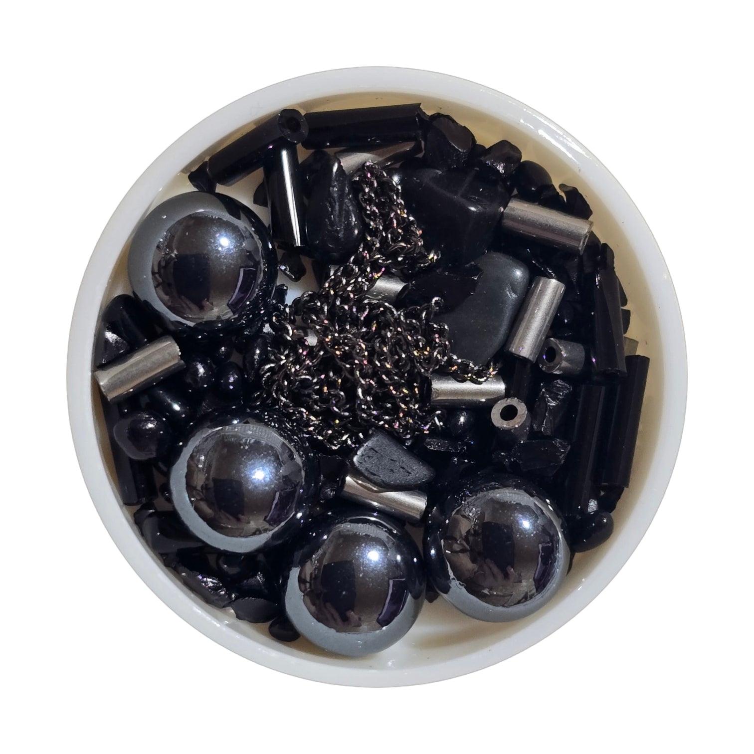 Image of Decor Unghii Mix Forme, ERYN Carbon Black