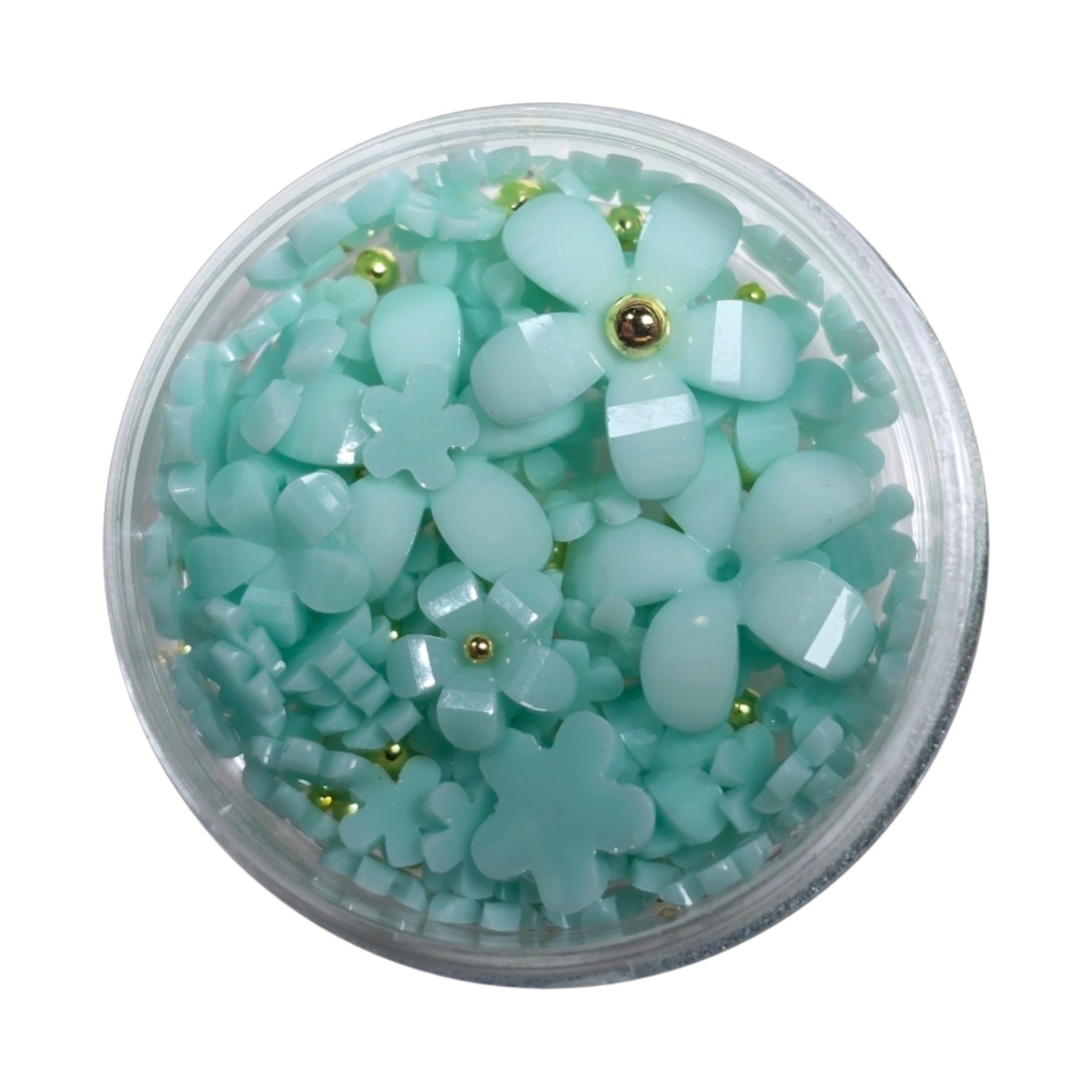 Image of Decor Unghii Flori CHARMIX Green Mint