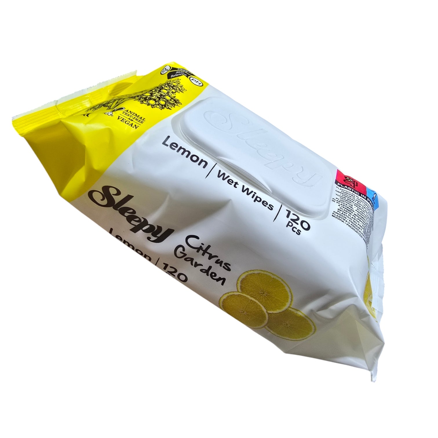 Image of Servetele Umede cu Capac Sleepy Lamaie, 120 Buc/Pax