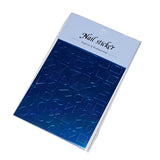 Sticker New2025 Decor Unghii Mirror GEMIX