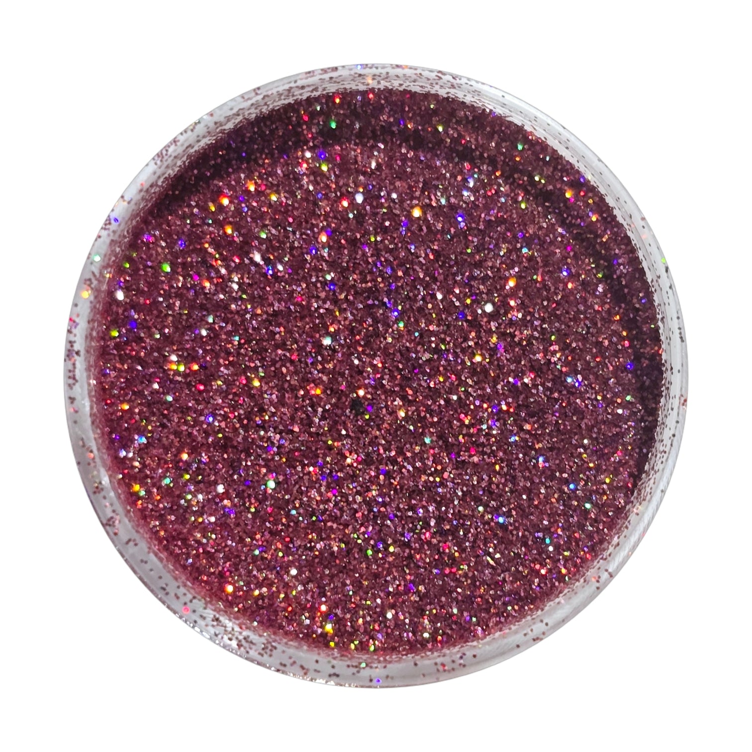 Decor Unghii Glitter Pink ,irizatii multireflex Poly