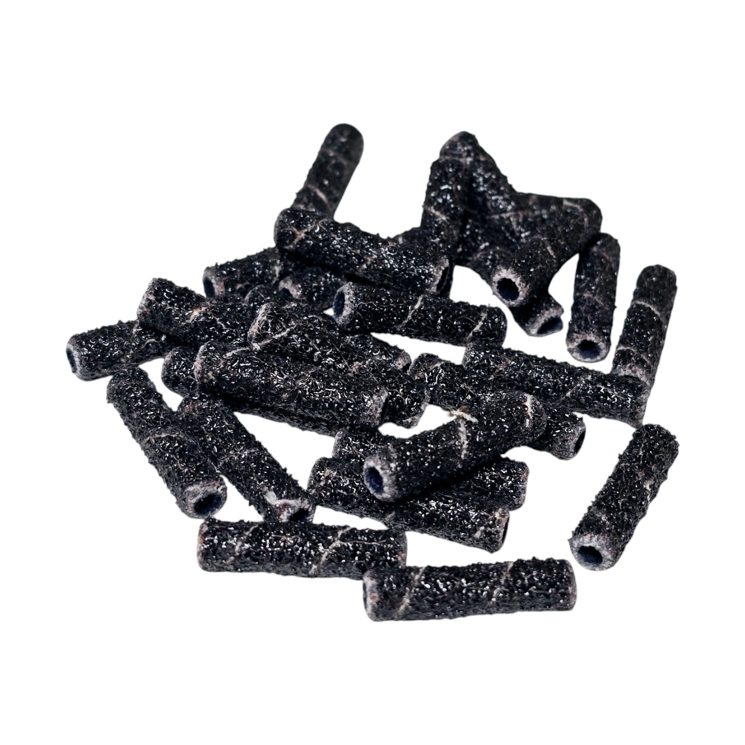 Image of Cilindri Abrazivi Granulatie 80 Negru-50pcs SuperLong