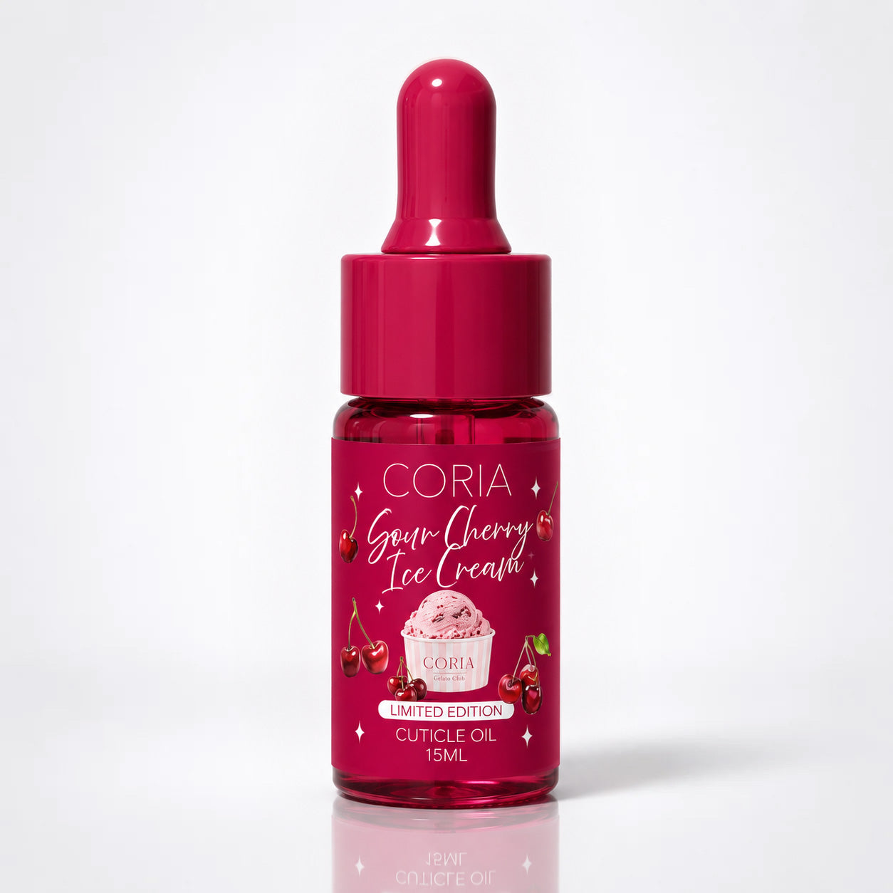 Image of Ulei pentru cuticula Sour Cherry Ice Cream 15ml