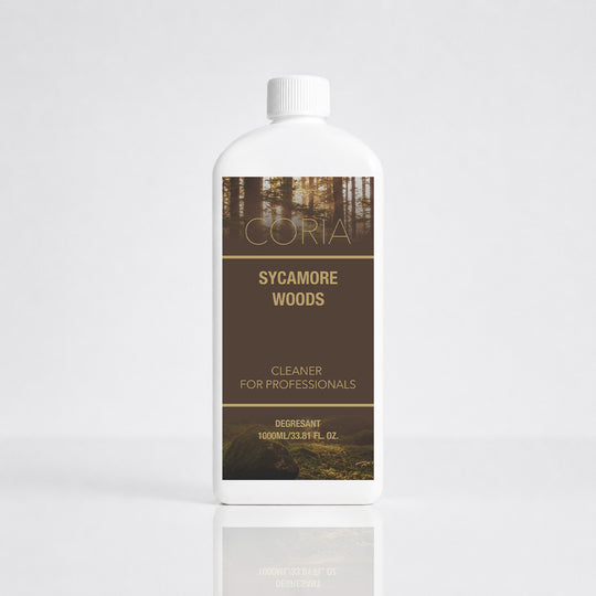 Cleaner Coria Sycamore Woods 1000 ml, flacon pentru profesioniști