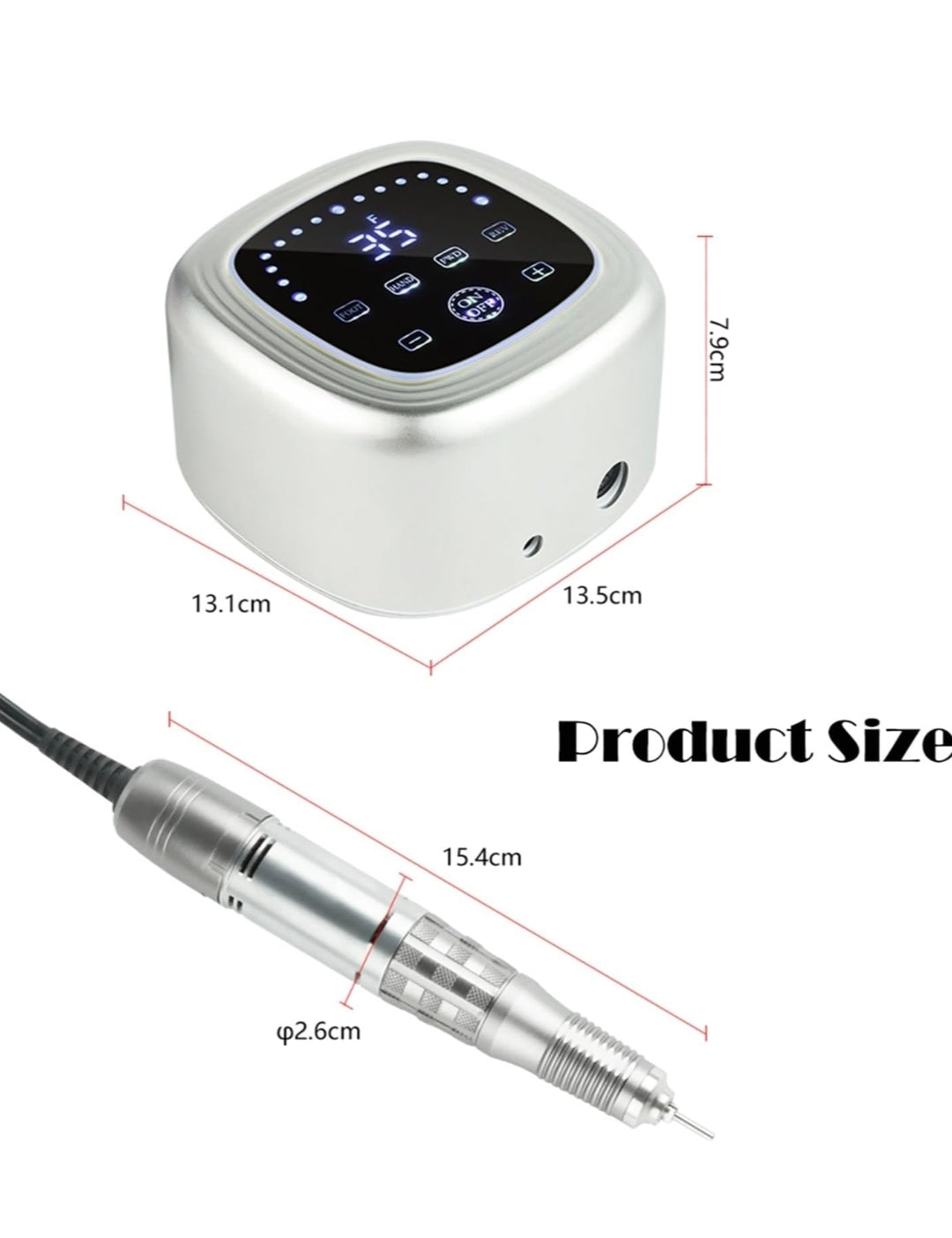 Image of Freza Electrica 75W 35000RPM Silver
