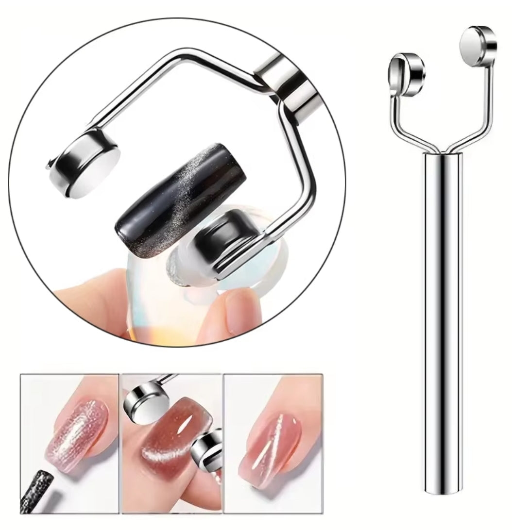 Image of Magnet Cat Eye Black 2 Capete TOPY