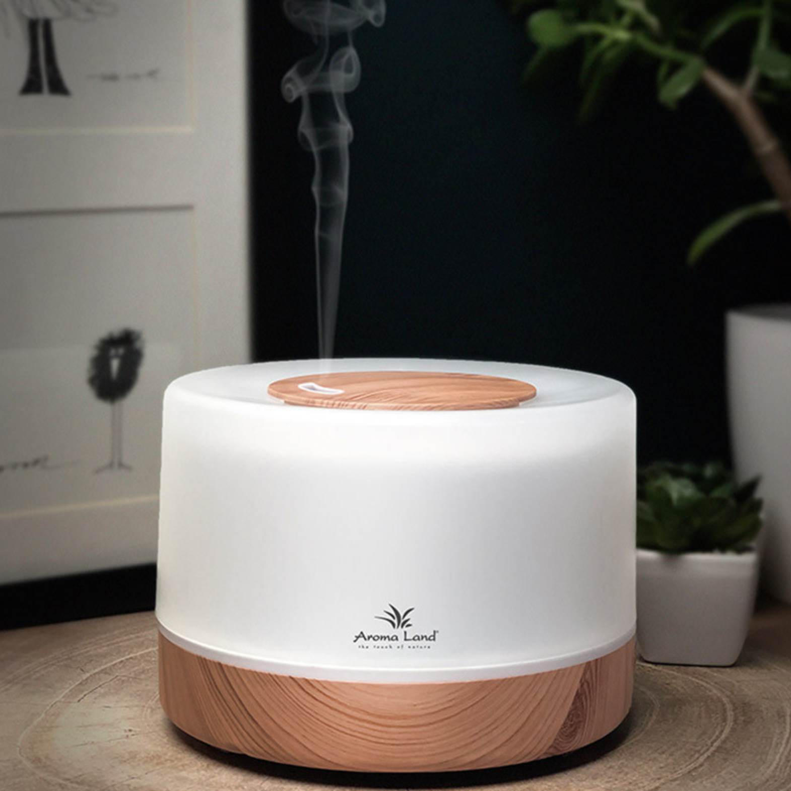 Image of Difuzor aromaterapie ultrasonic Aroma Land 500 ml, Oslo
