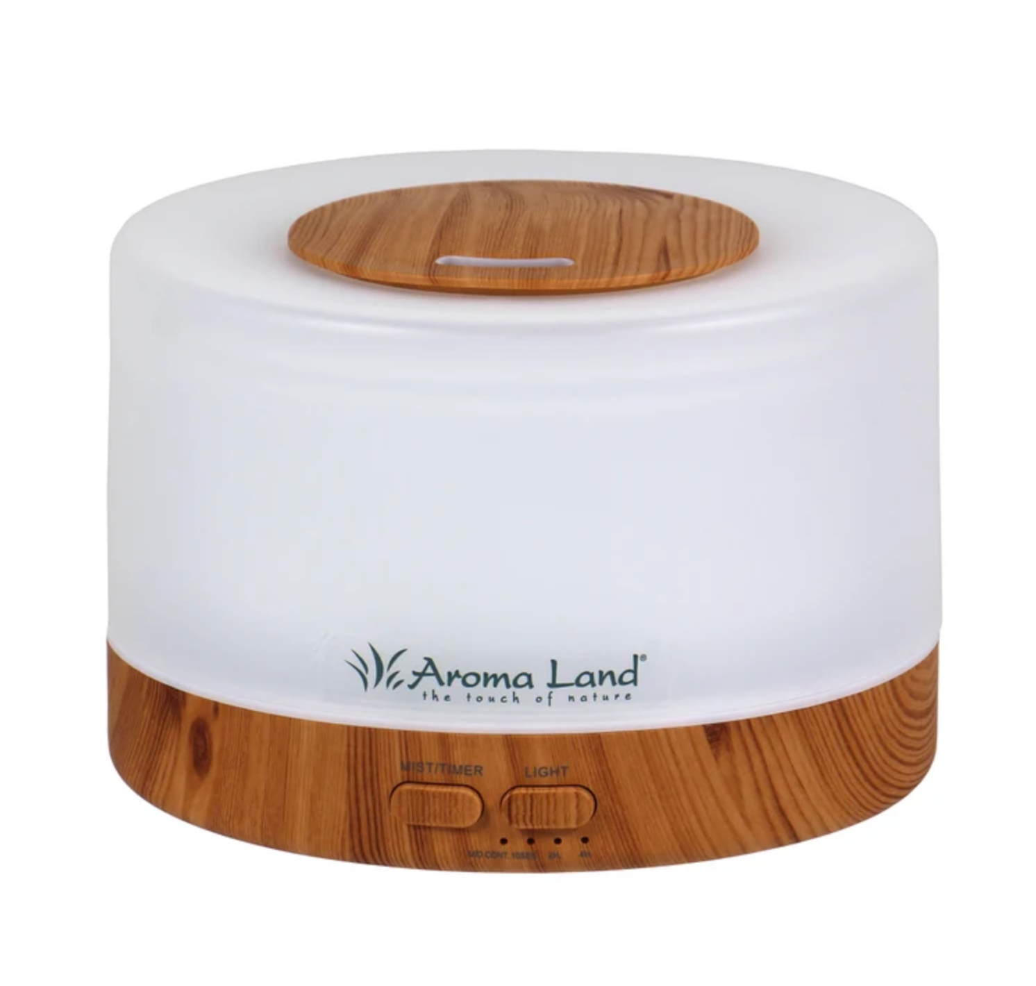 Difuzor aromaterapie ultrasonic Aroma Land Oslo, 500 ml, functie de umidificator, purificator aer, telecomanda