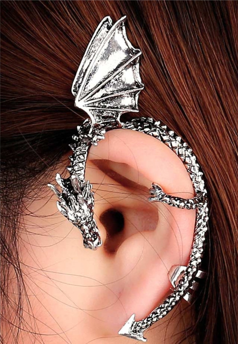 Image of Cercel tip Ear Cuff Dragon Fly