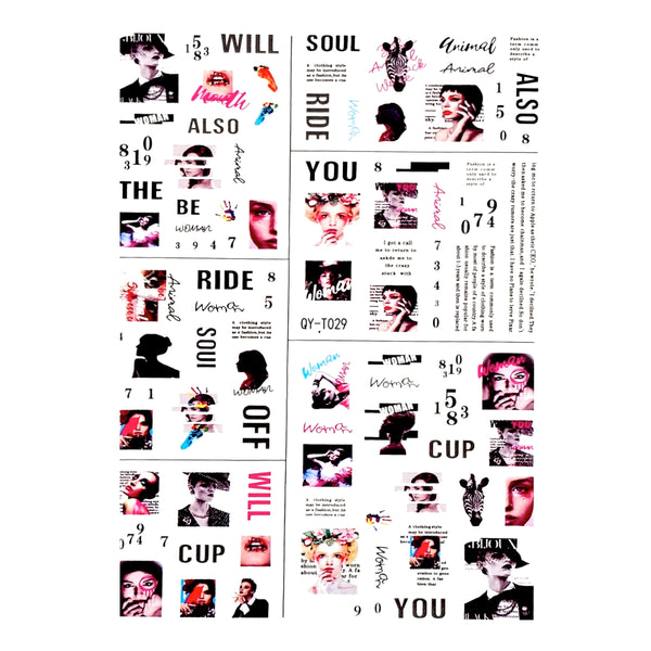 Sticker Decor Unghii T-029