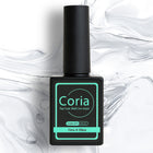 Top Coat Ultra Matt Coria 15 ml no wipe – flacon negru cu etichetă turcoaz