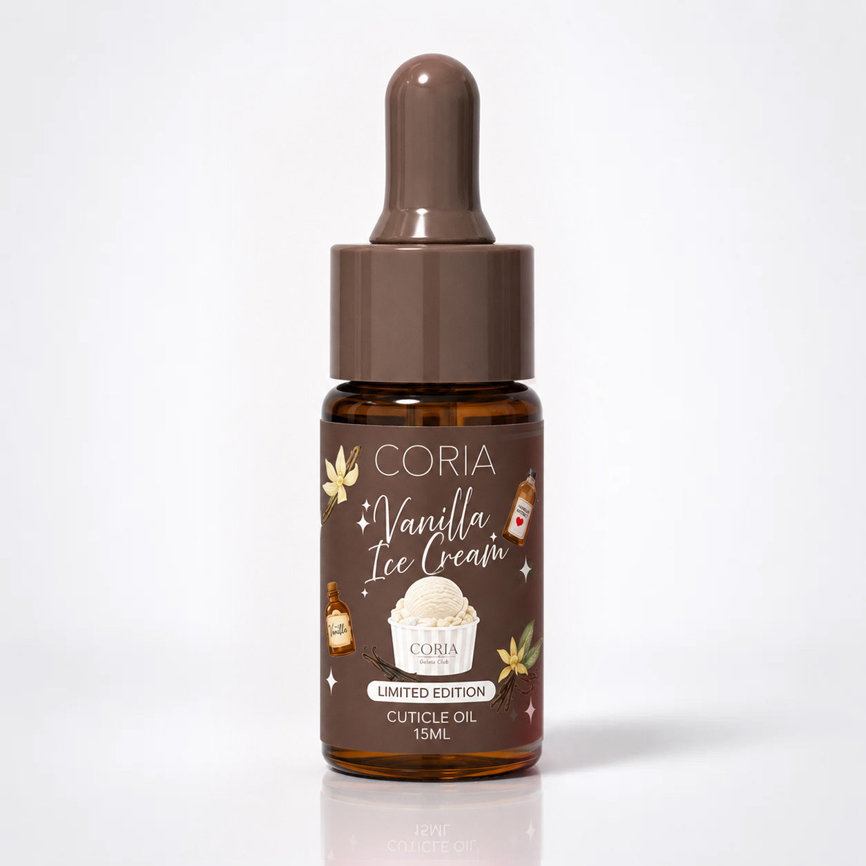 Image of Ulei pentru cuticula Vanilla Ice Cream 15ml