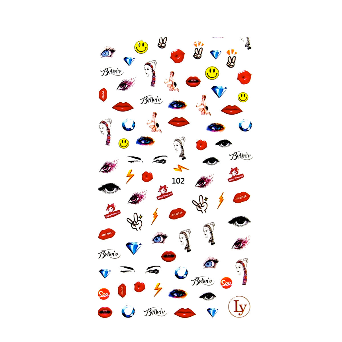 Image of Abtibild Unghii Coria 102 V
