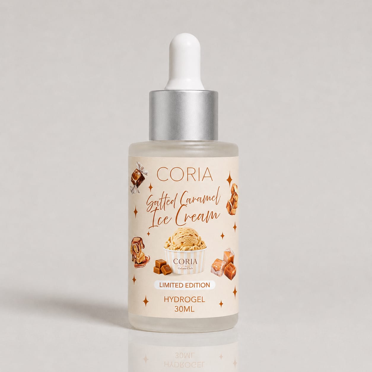 Image of Hydrogel pentru cuticula Salted Caramel Ice Cream  30ml