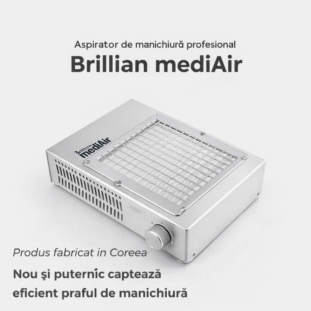 Aspirator Colector Praf MediAri by Saeshin (Argintiu), 60W