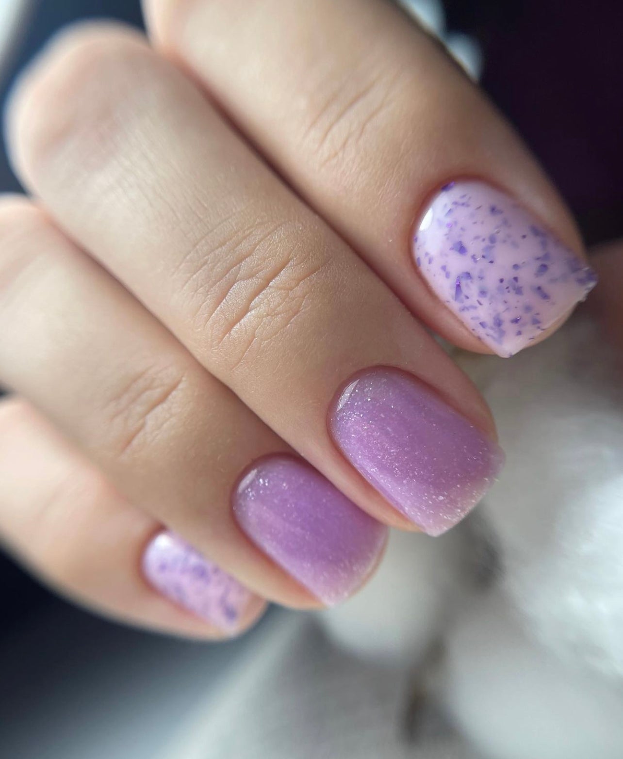 Image of Baza Rubber Shiny Coria 023 15 ml Lavanda Confetti