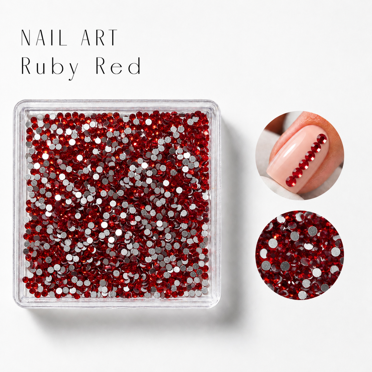 Image of Nail Art Ruby Red