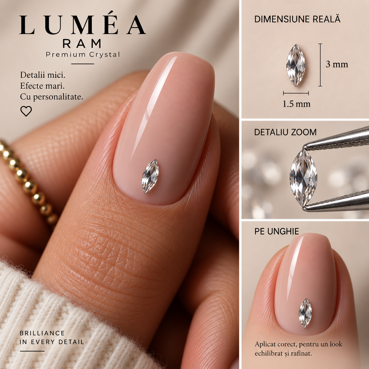 Image of Decor Nail Art Lumèa Ram