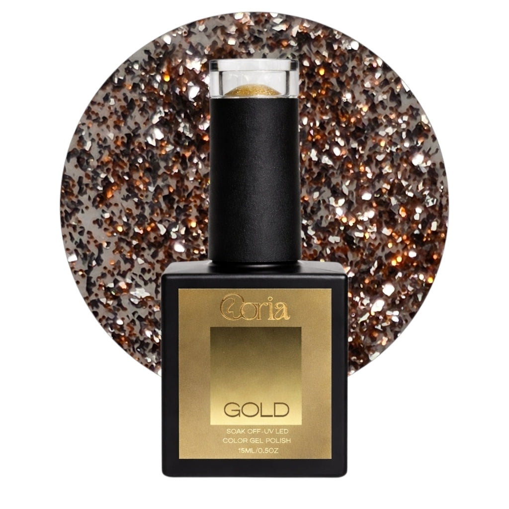 Image of Oja Semipermanenta 15ml Gold Nr.25