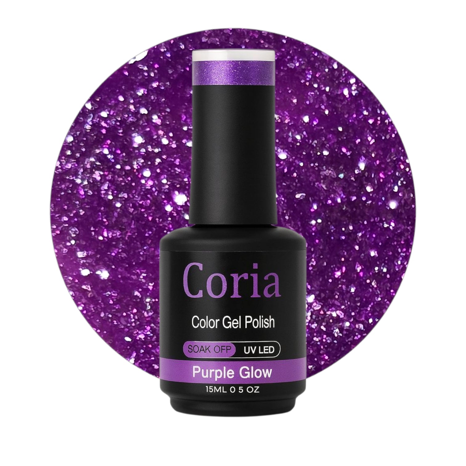 Image of Oja Semi Coria 15 ml Purple Glow 82