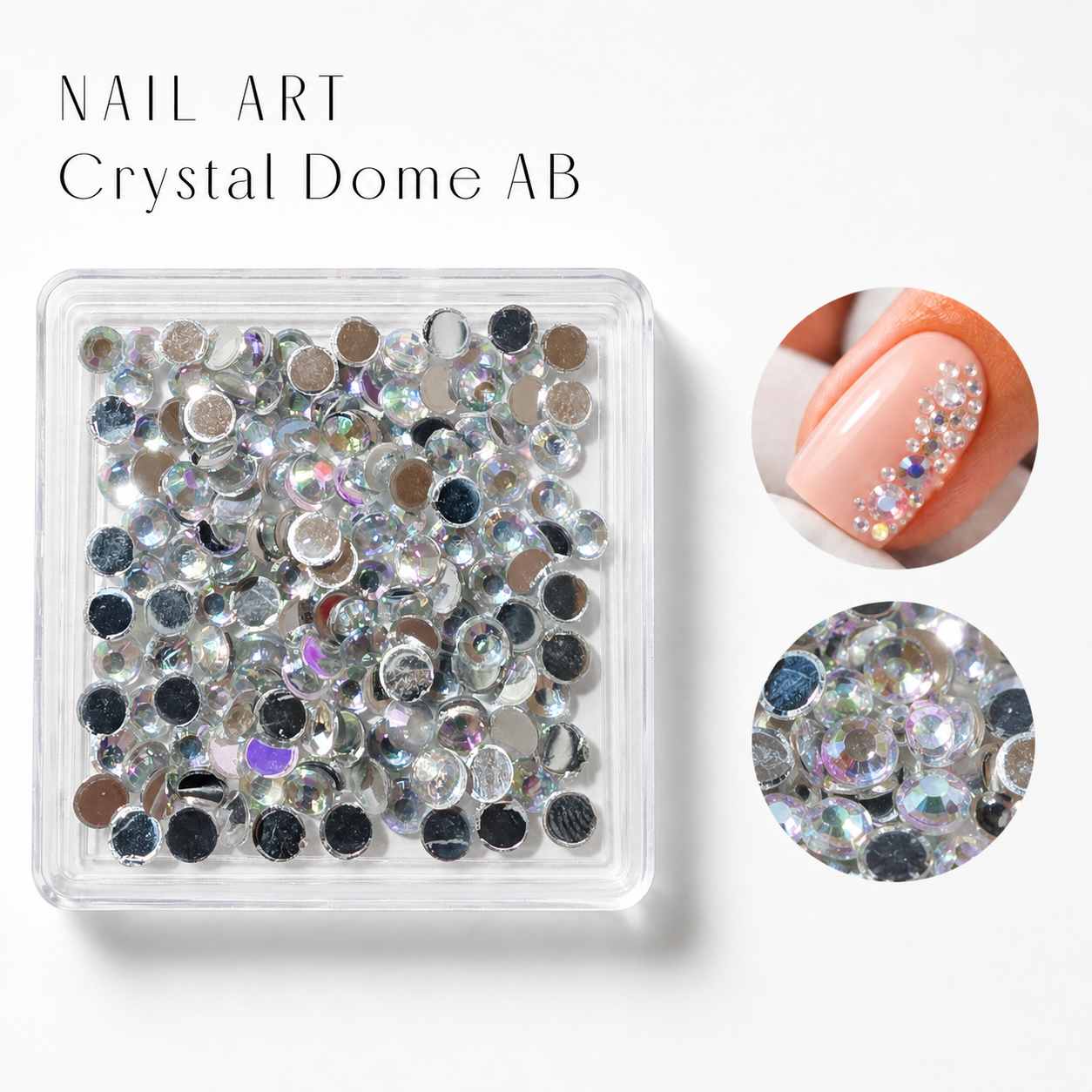 Image of Nail Art Crystal Dome AB