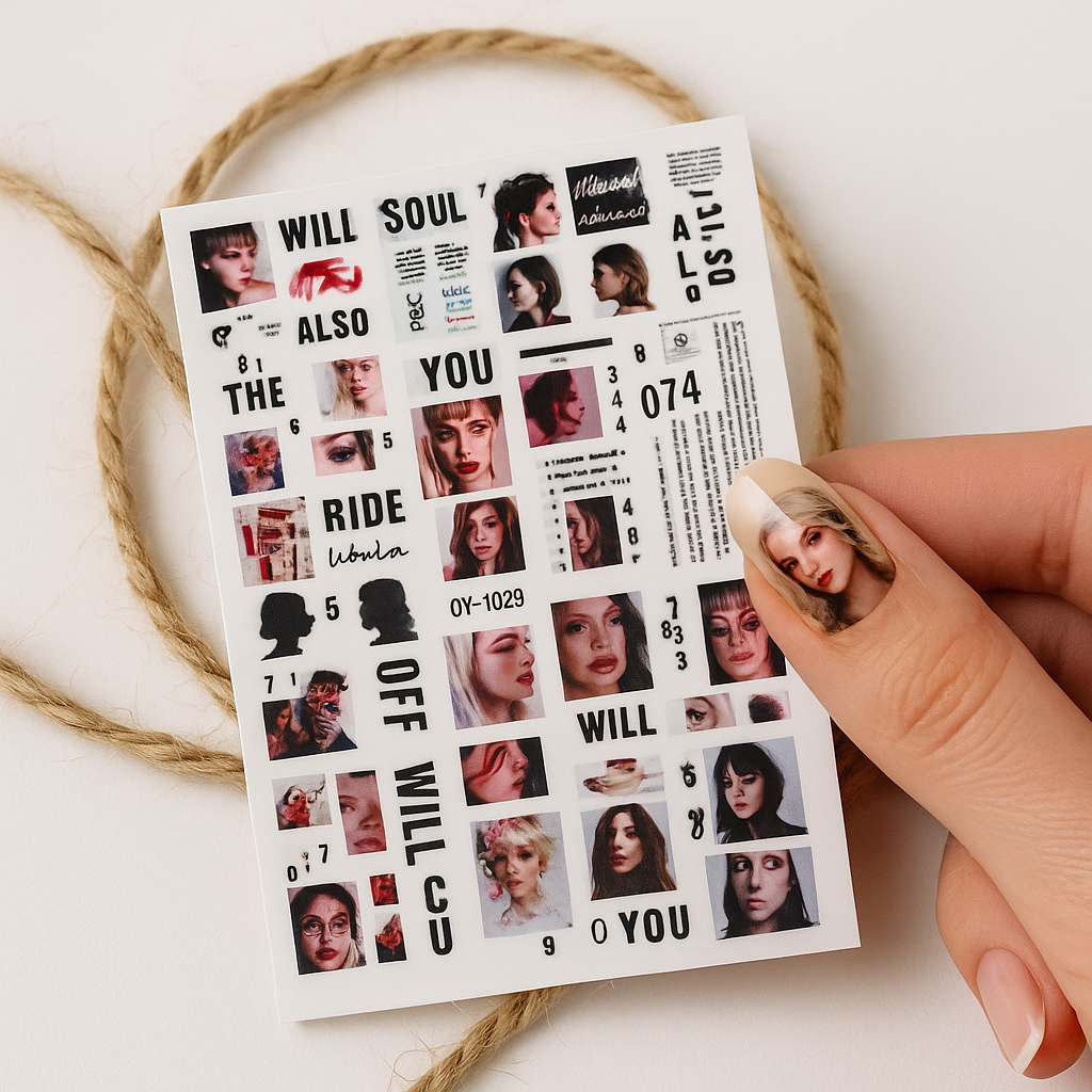 Sticker Unghii,Decor T029