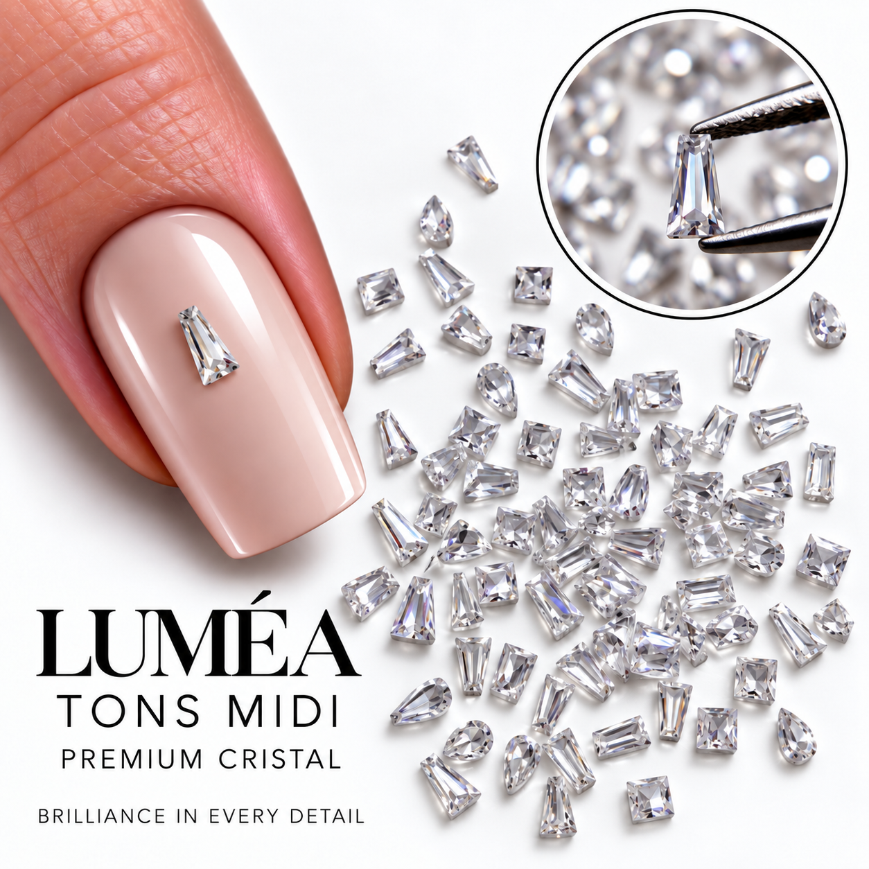 Image of Decor Nail Art Lumèa Tons Midi