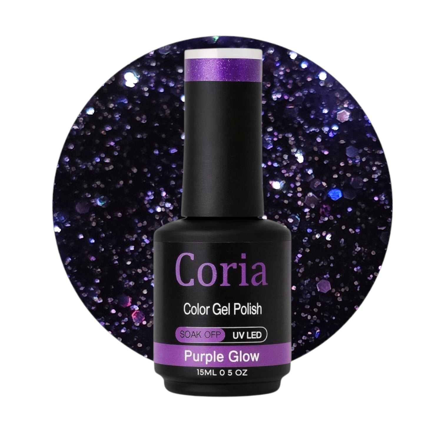 Image of Oja Semi Coria 15 ml Purple Glow 157