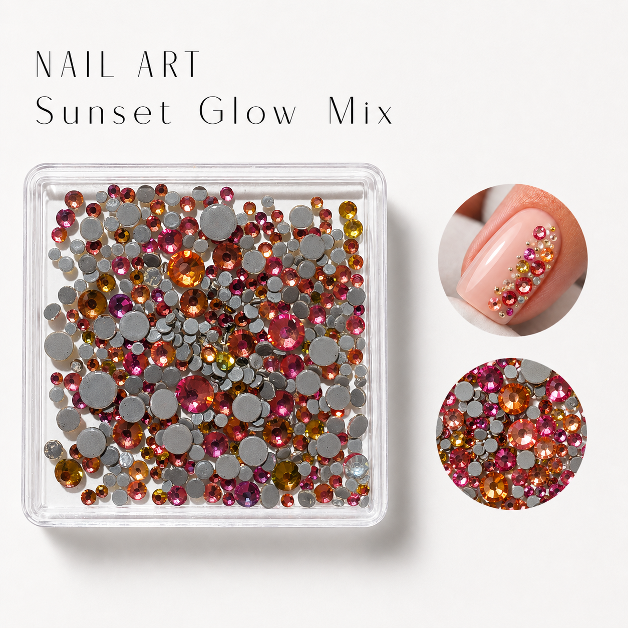 Image of Nail Art Sunset Glow Mix