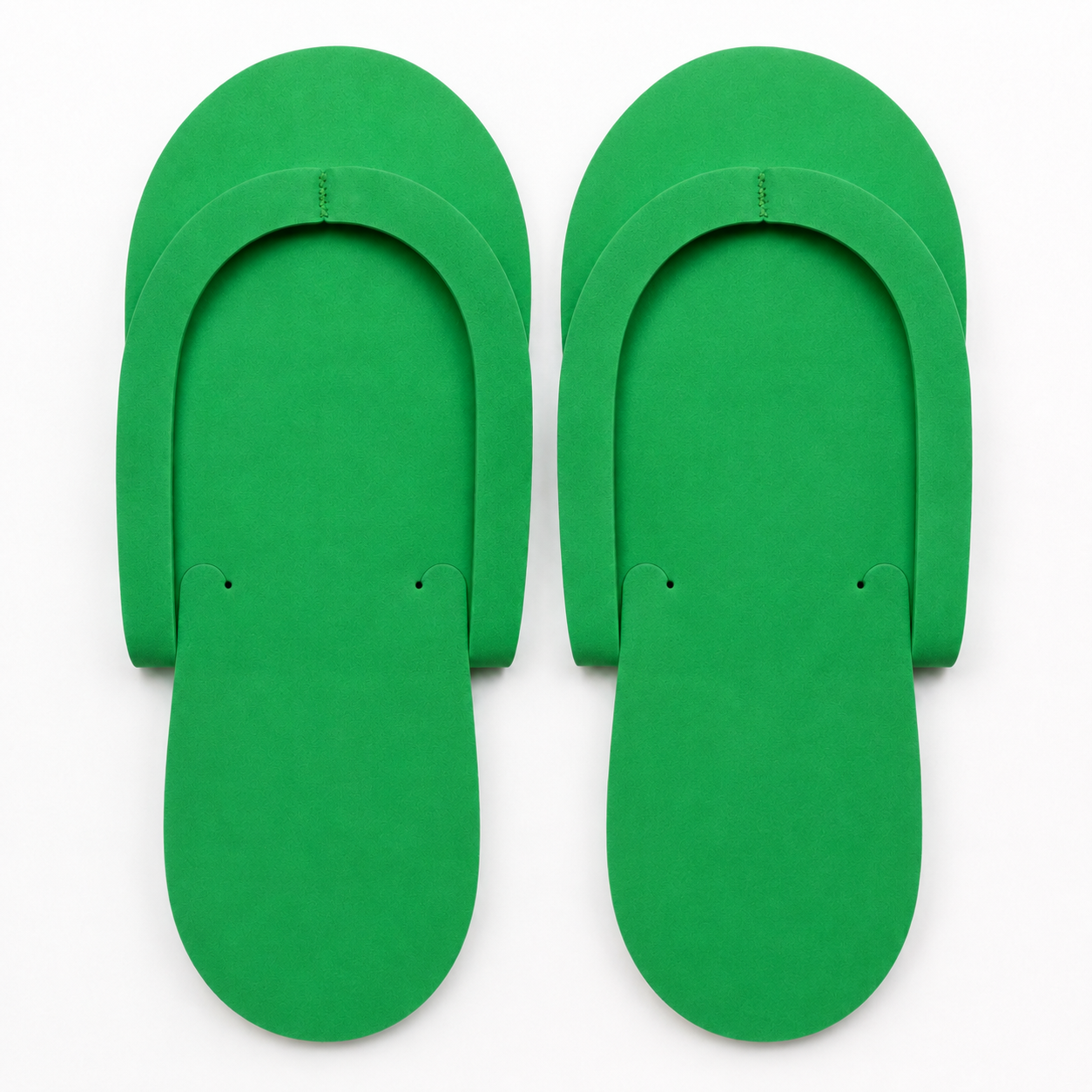 Image of Papuci Pedichiura de Unica Folosinta– Set 1 Pereche Green