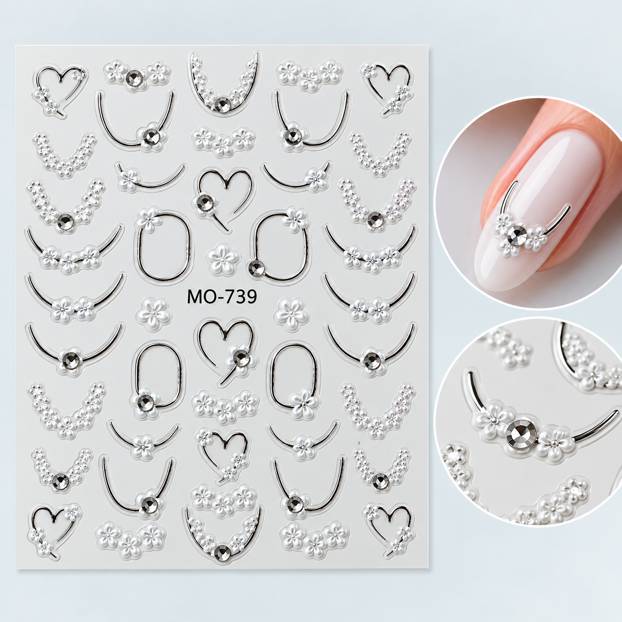 Image of Sticker Nail Art 739 RAW