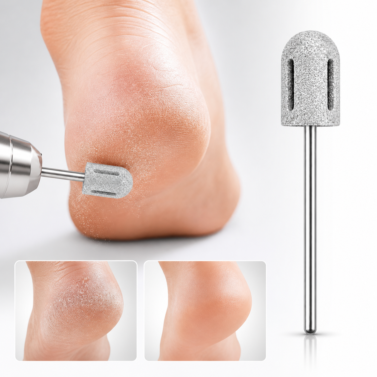 Image of Bit pedichiura pododisc cap abraziv pentru calcaie 10.3x16mm PODOX1