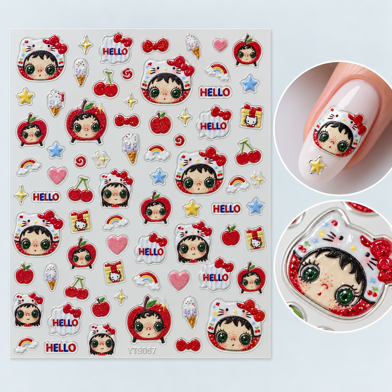 Image of Sticker Nail Art 9067 RAW