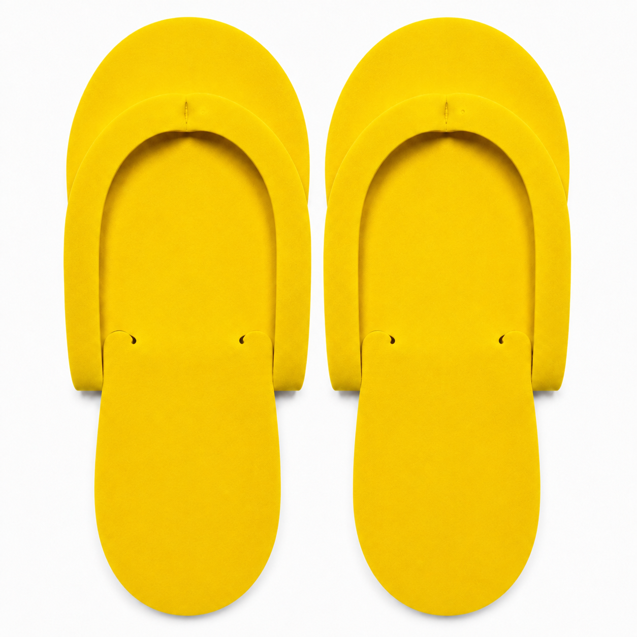Image of Papuci Pedichiura de Unica Folosinta– Set 1 Pereche Yellow