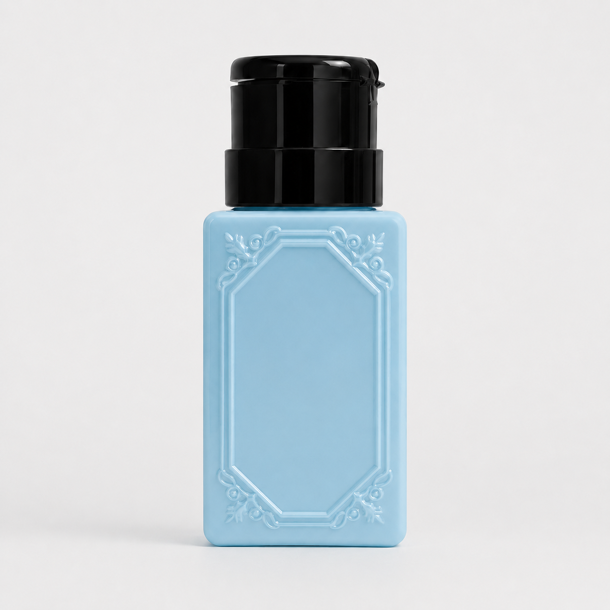 Image of Flacon PVC Cu Push 200ml SAVIA BLUE