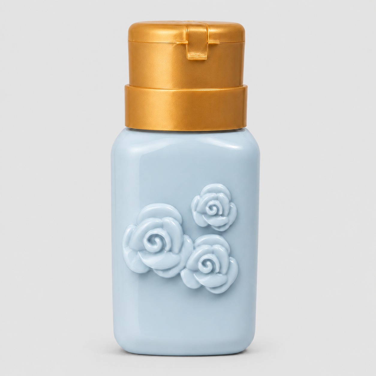 Image of Flacon PVC Cu Push 200ml RENORY BLUE