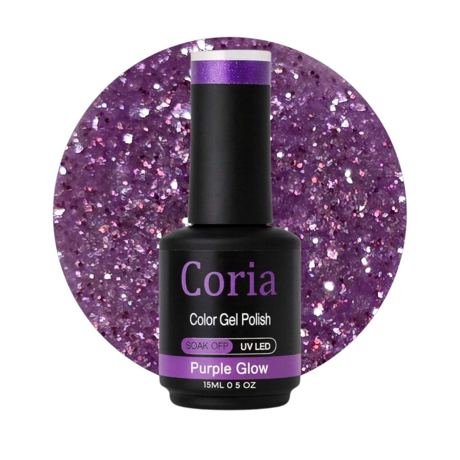 Oja Semi Coria 15 ml Purple Glow 43