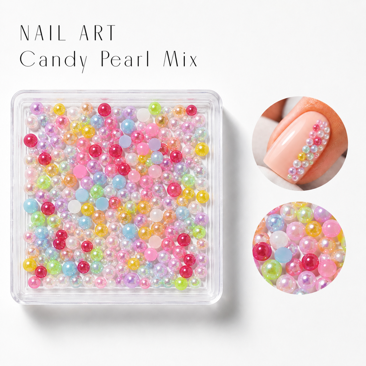 Image of Nail Art Candy Pearl Mix