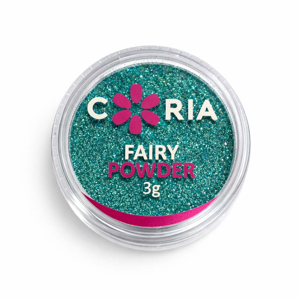 Image of Decor Glitter Turquoise Inserții AB (super shiny)